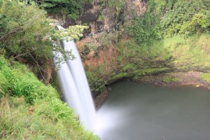 Wailua Falls from the ground