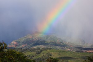 Somewhere over the rainbow