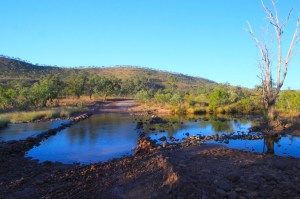 The road to El Questro