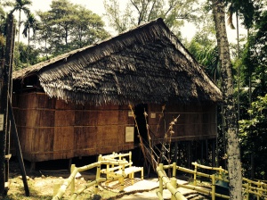 Model longhouse, Heritage Village
