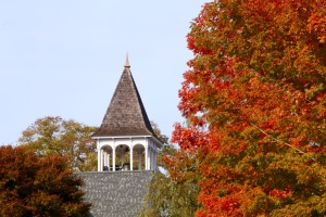 Church in autumn 